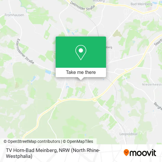 Карта TV Horn-Bad Meinberg