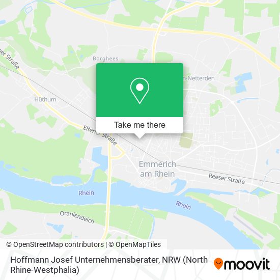 Hoffmann Josef Unternehmensberater map
