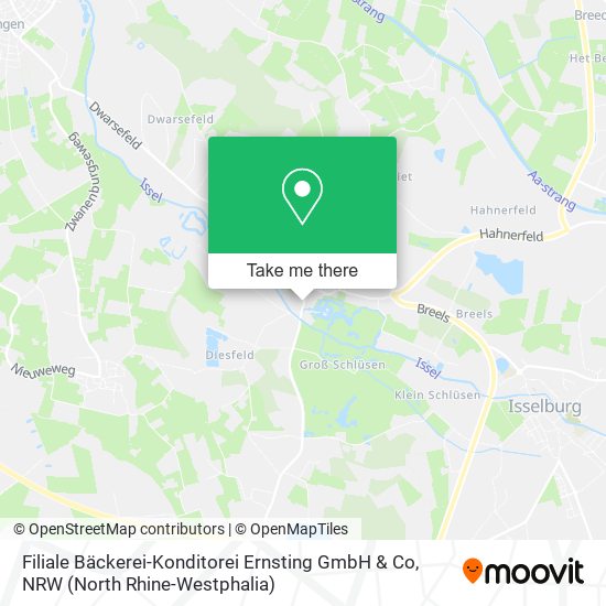 Filiale Bäckerei-Konditorei Ernsting GmbH & Co map