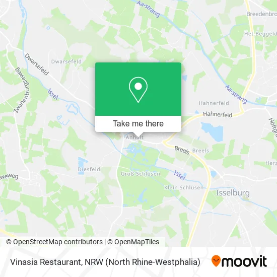 Карта Vinasia Restaurant