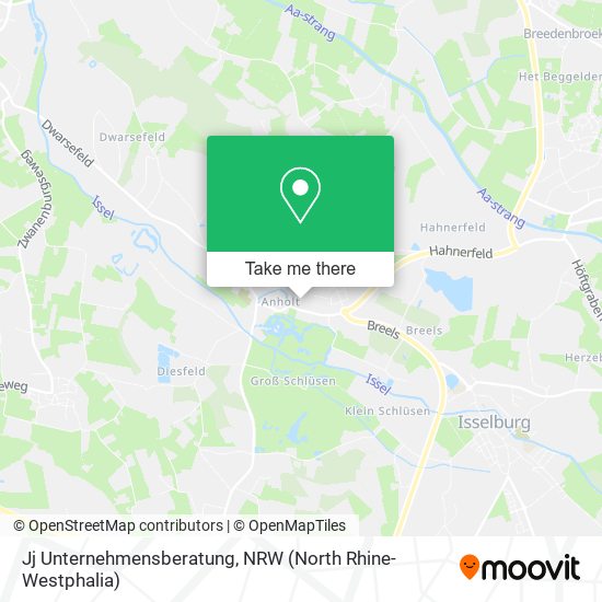 Jj Unternehmensberatung map