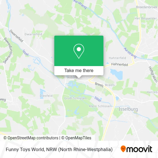 Funny Toys World map