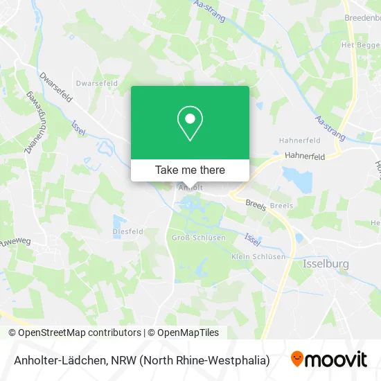 Карта Anholter-Lädchen