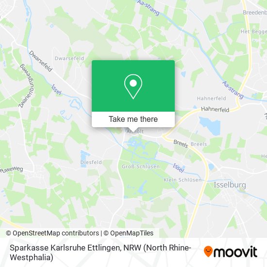 Sparkasse Karlsruhe Ettlingen map