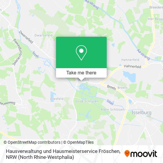 Hausverwaltung und Hausmeisterservice Fröschen map