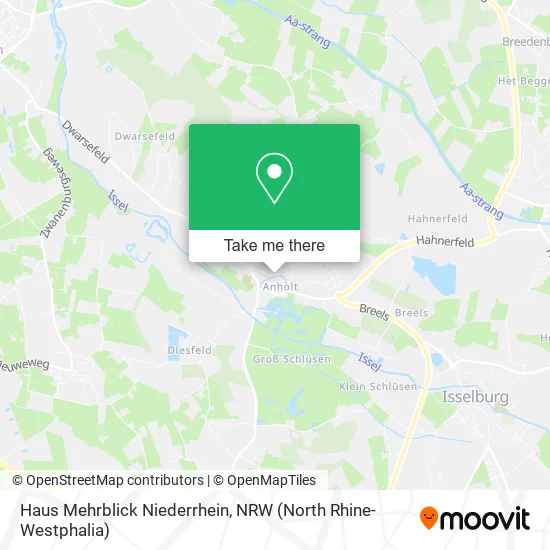 Карта Haus Mehrblick Niederrhein