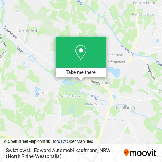 Карта Swiatlowski Edward Automobilkaufmann