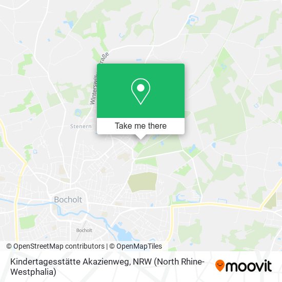 Kindertagesstätte Akazienweg map