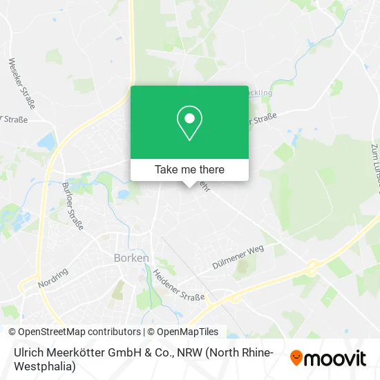 Карта Ulrich Meerkötter GmbH & Co.