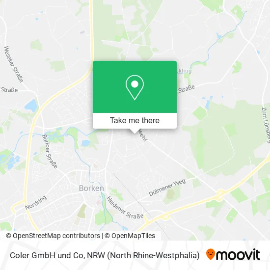 Карта Coler GmbH und Co