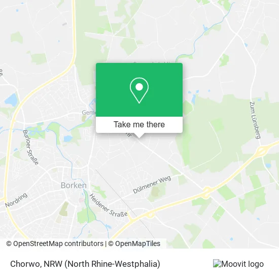 Карта Chorwo