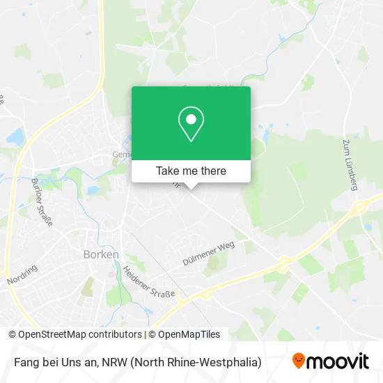 Карта Fang bei Uns an