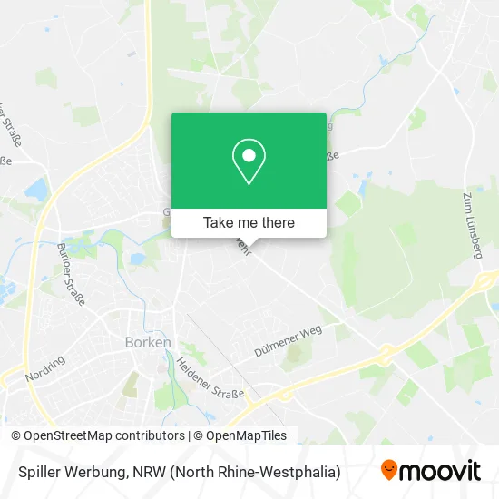 Карта Spiller Werbung