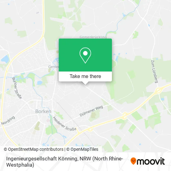 Карта Ingenieurgesellschaft Könning