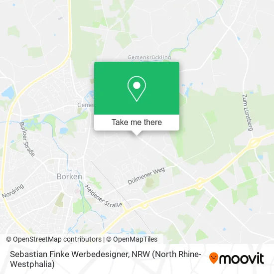 Карта Sebastian Finke Werbedesigner