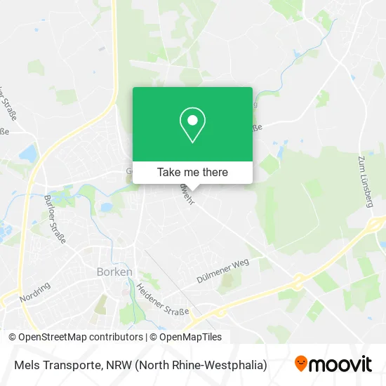 Карта Mels Transporte