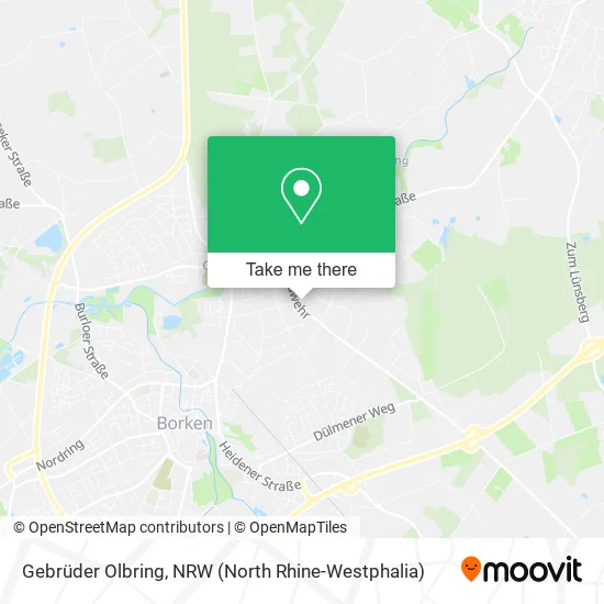 Карта Gebrüder Olbring