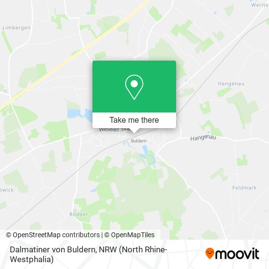 Dalmatiner von Buldern map