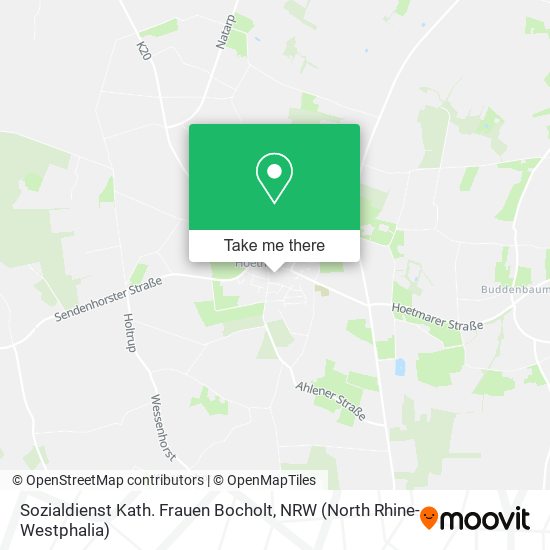 Sozialdienst Kath. Frauen Bocholt map