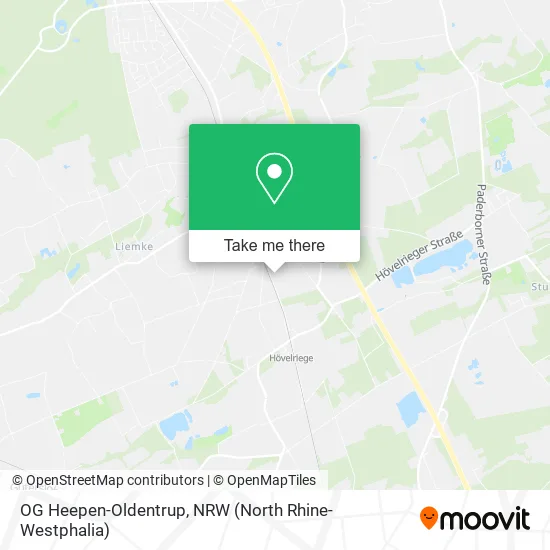 Карта OG Heepen-Oldentrup