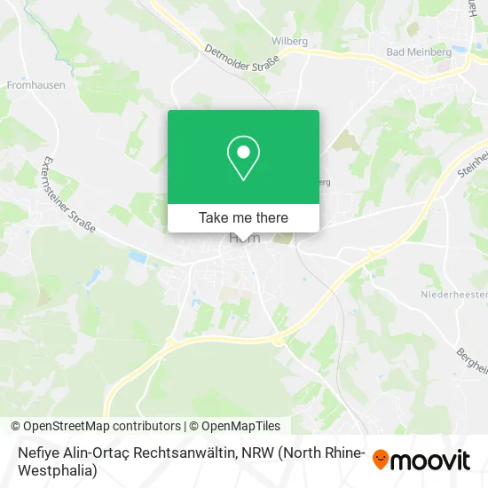 Карта Nefiye Alin-Ortaç Rechtsanwältin