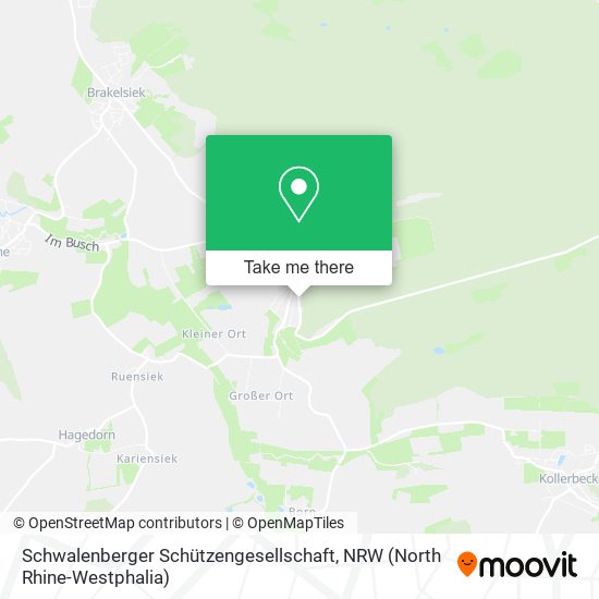Schwalenberger Schützengesellschaft map