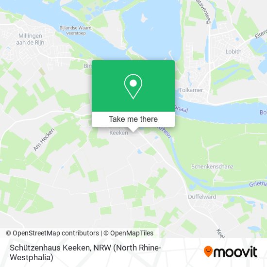 Schützenhaus Keeken map