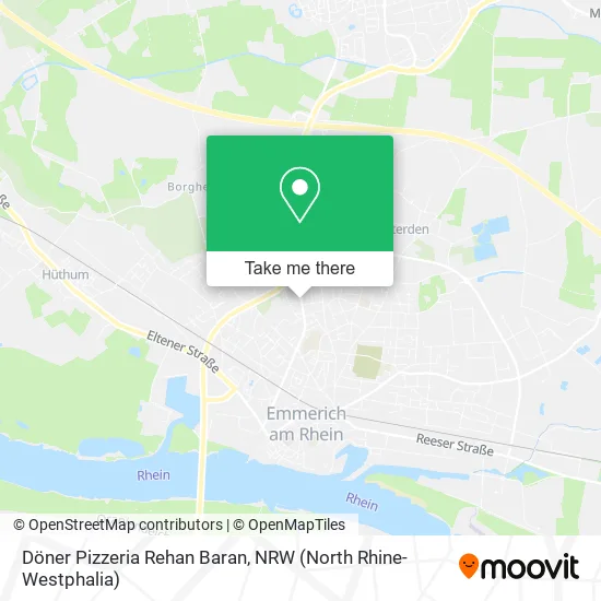Döner Pizzeria Rehan Baran map