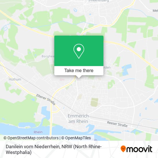 Карта Danilein vom Niederrhein