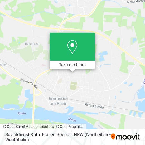 Sozialdienst Kath. Frauen Bocholt map