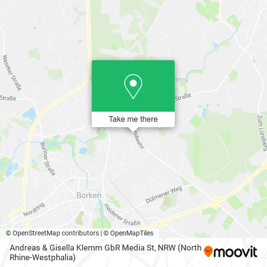 Карта Andreas & Gisella Klemm GbR Media St