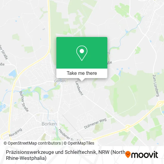 Карта Präzisionswerkzeuge und Schleiftechnik