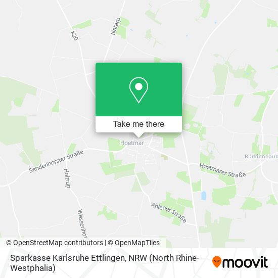 Sparkasse Karlsruhe Ettlingen map