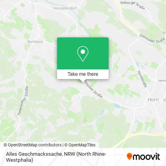 Alles Geschmackssache map