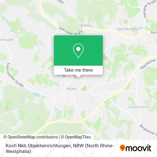 Карта Koch Nkh Objekteinrichtungen