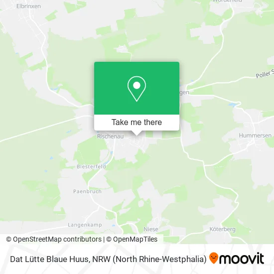 Карта Dat Lütte Blaue Huus