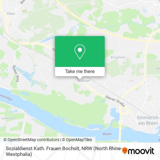 Sozialdienst Kath. Frauen Bocholt map