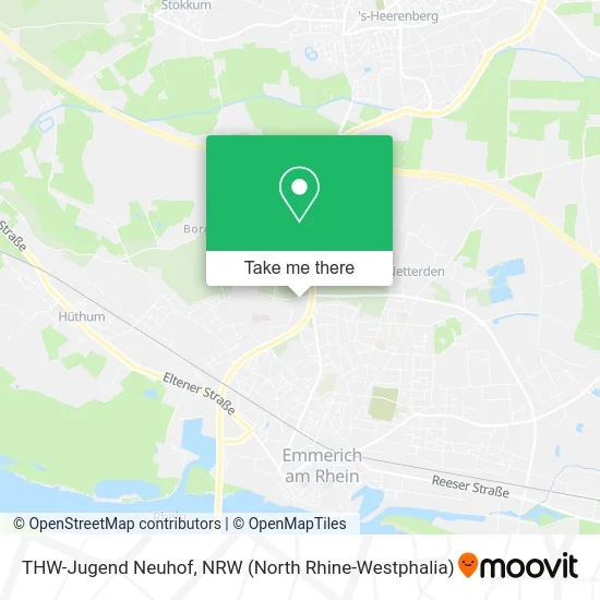 Карта THW-Jugend Neuhof