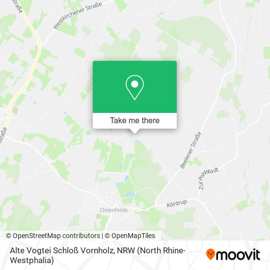 Alte Vogtei Schloß Vornholz map