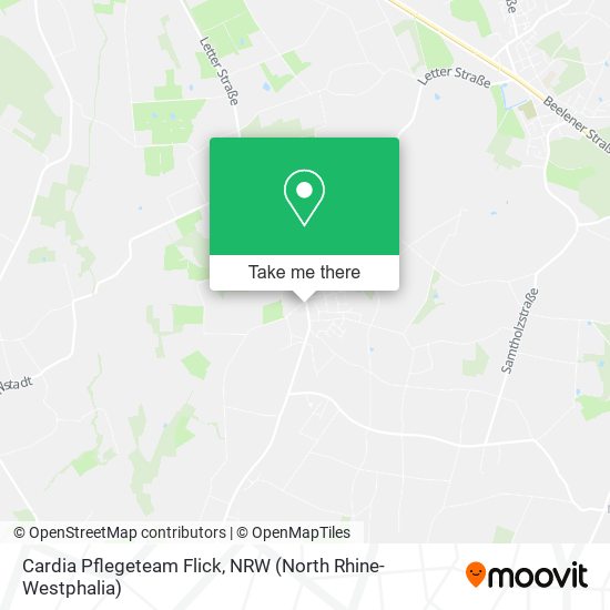 Cardia Pflegeteam Flick map