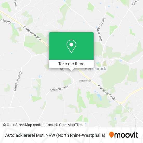 Autolackiererei Mut map