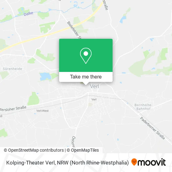 Карта Kolping-Theater Verl