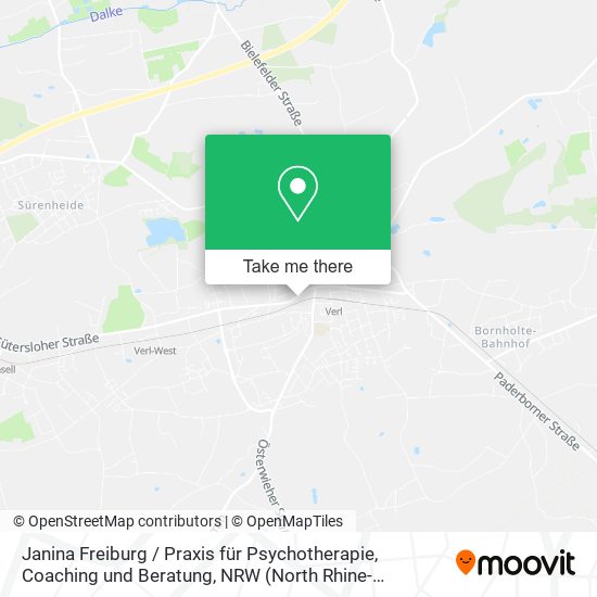 Janina Freiburg / Praxis für Psychotherapie, Coaching und Beratung map