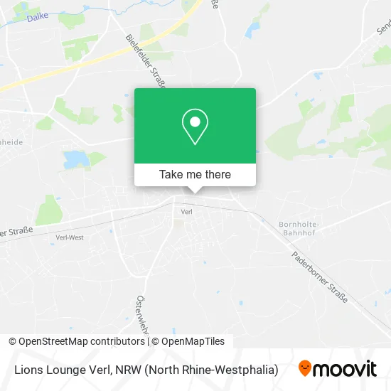 Карта Lions Lounge Verl