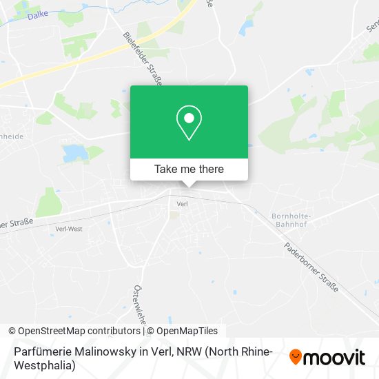 Parfümerie Malinowsky in Verl map