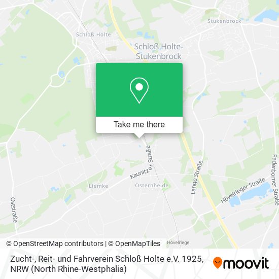 Zucht-, Reit- und Fahrverein Schloß Holte e.V. 1925 map
