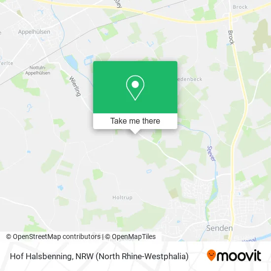 Карта Hof Halsbenning