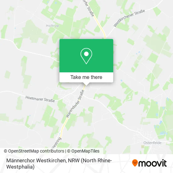 Карта Männerchor Westkirchen