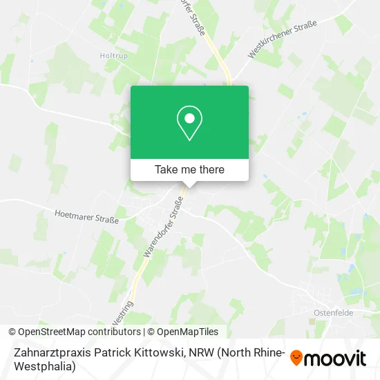 Карта Zahnarztpraxis Patrick Kittowski