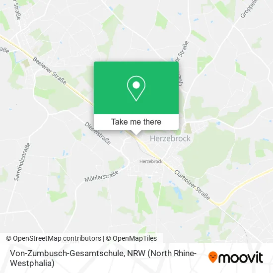 Карта Von-Zumbusch-Gesamtschule